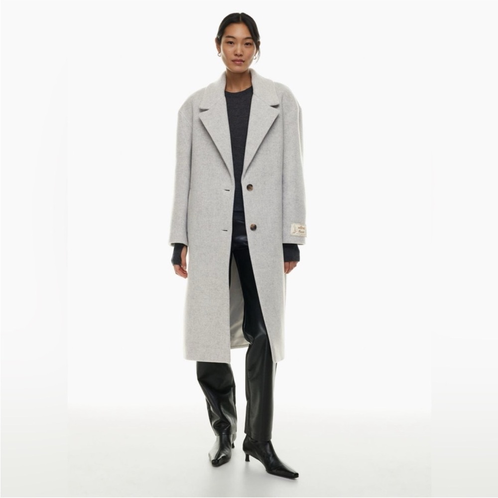 Aritzia Wilfred the only coat in heather gray Size 2 US M
